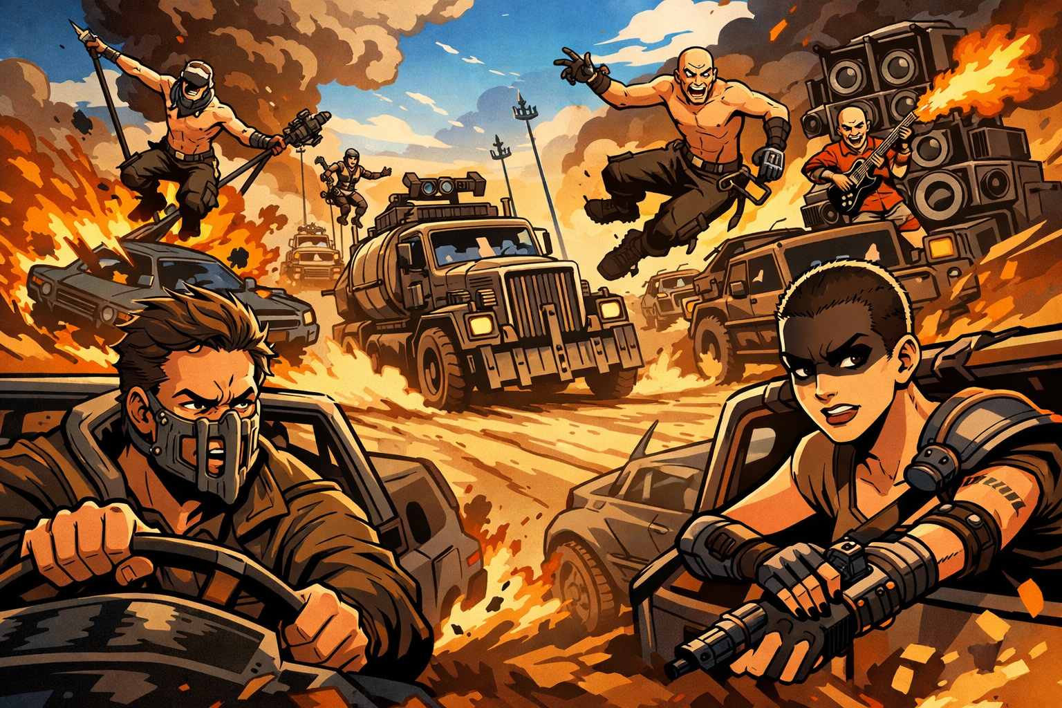 Mad Max Fury Road 영화