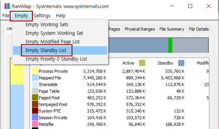 메모리 정리 한 번에 해결 방법5