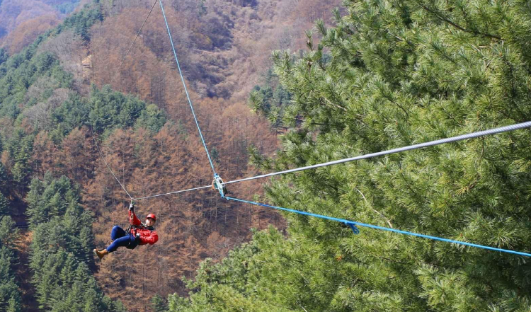 가평 브릿지 짚라인