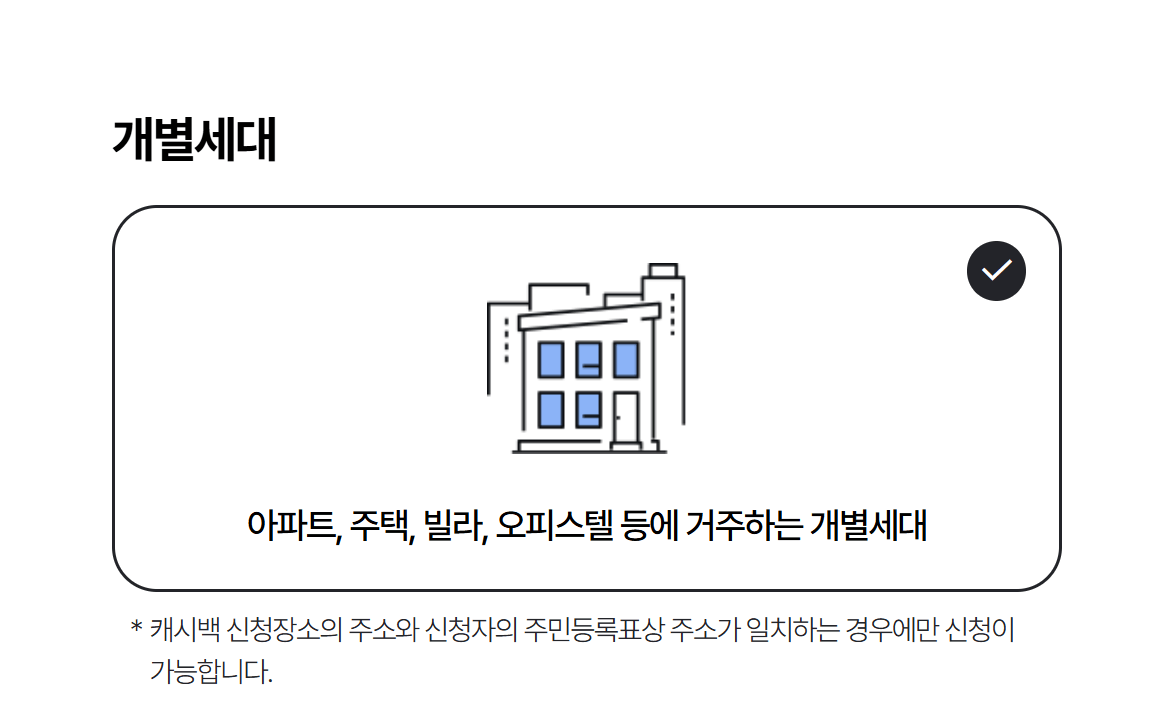 주택용 에너지 캐시백