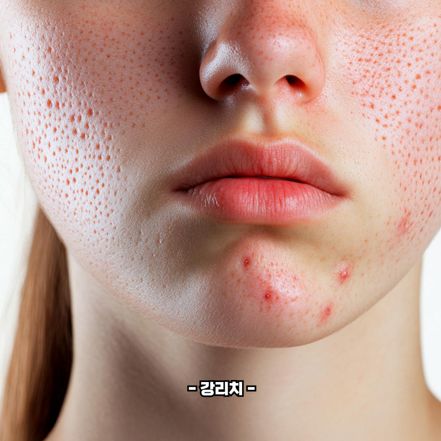 여드름 부위별 원인