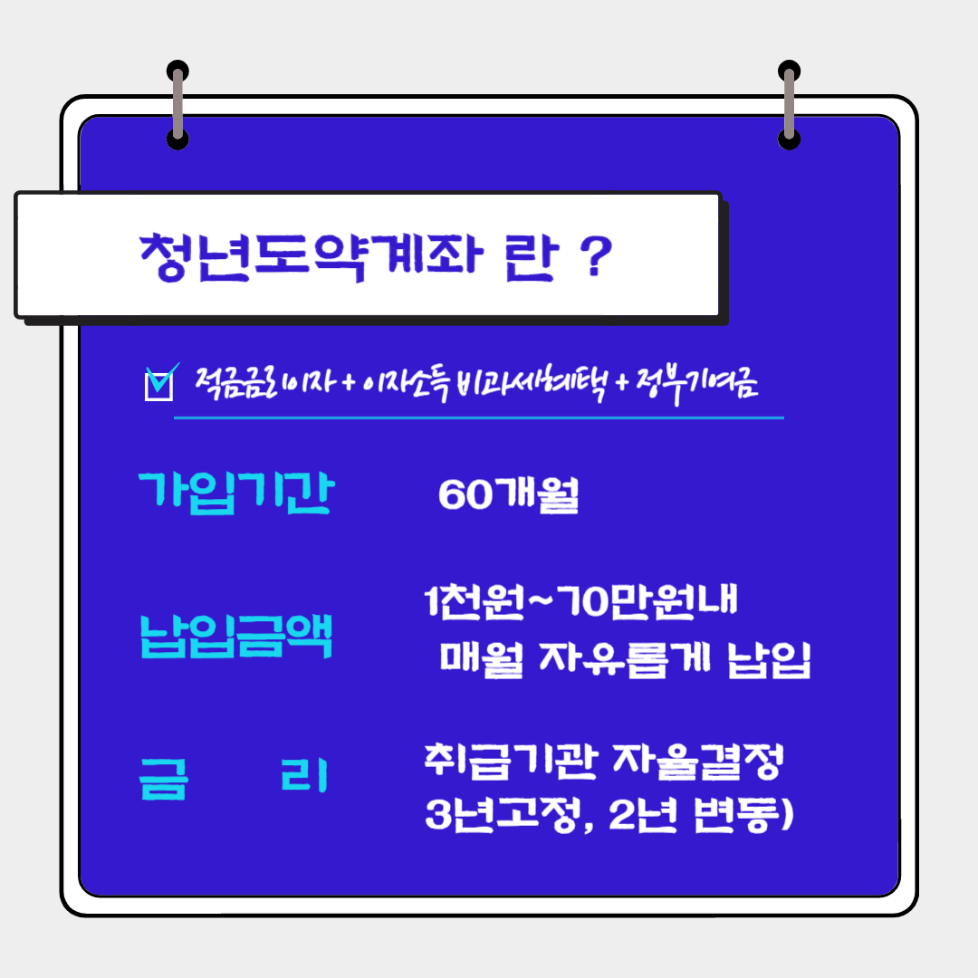 청년도약계좌정의