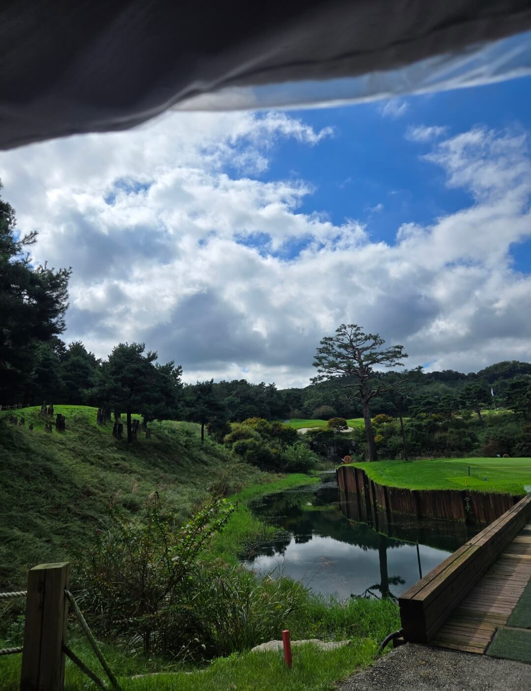 사우스스프링스CC 레이크 전경