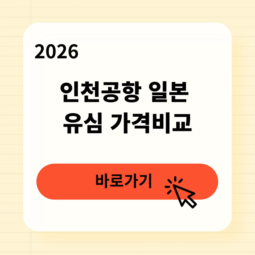 인천공항 일본 유심 가격비교