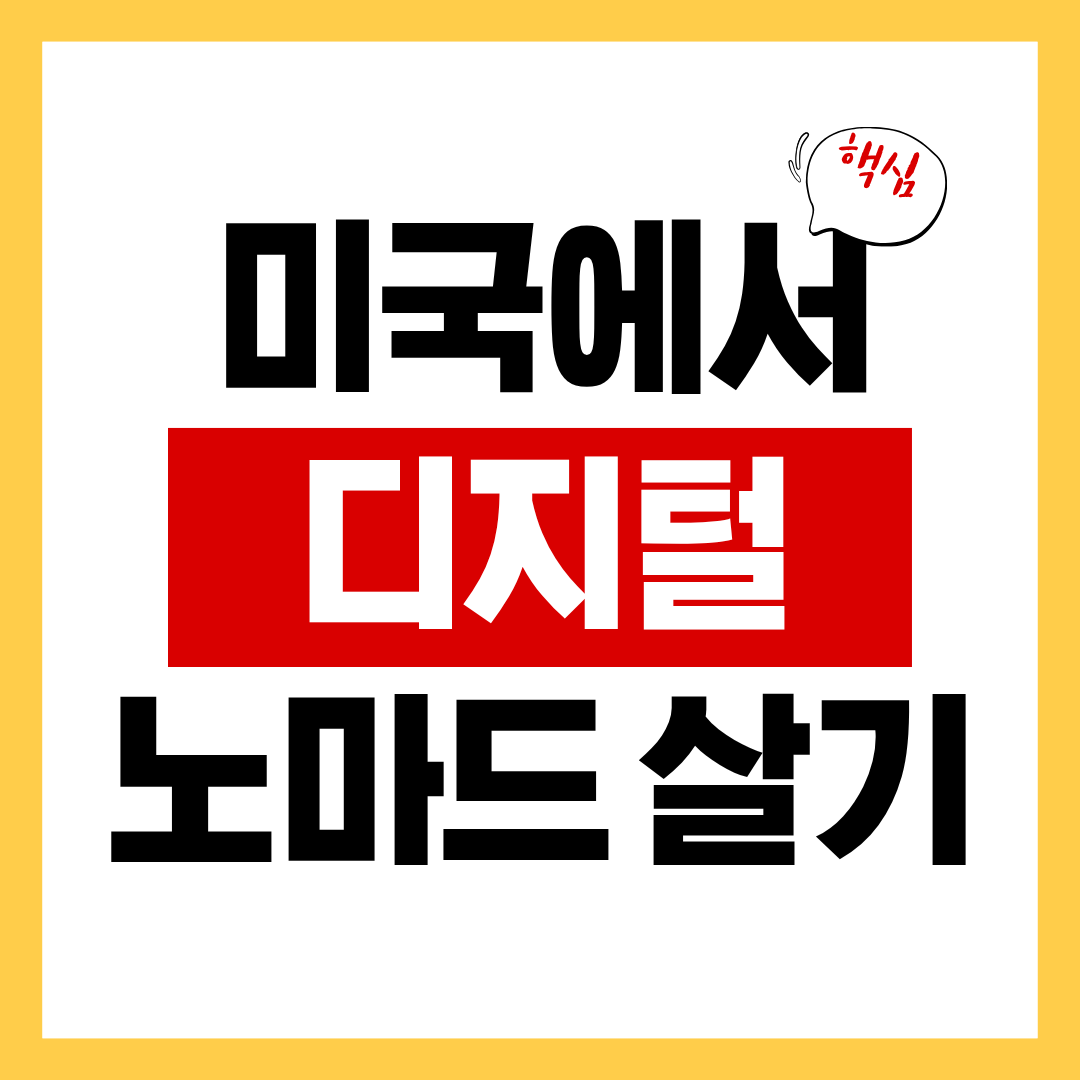 미국에서 디지털 노마드로 일할 수 있을까 (1)