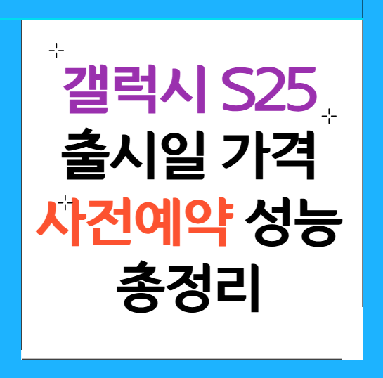 갤럭시s25