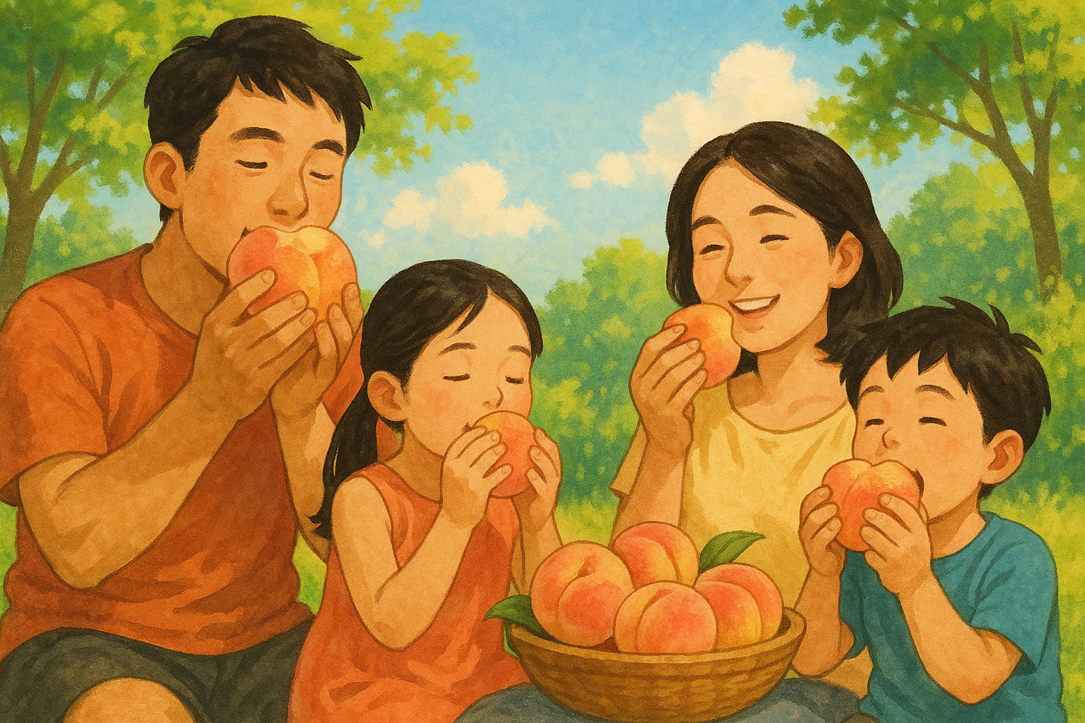 신비 복숭아, 천도 복숭아