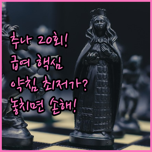 추나요법 20회 급여 전략과 한약 약..