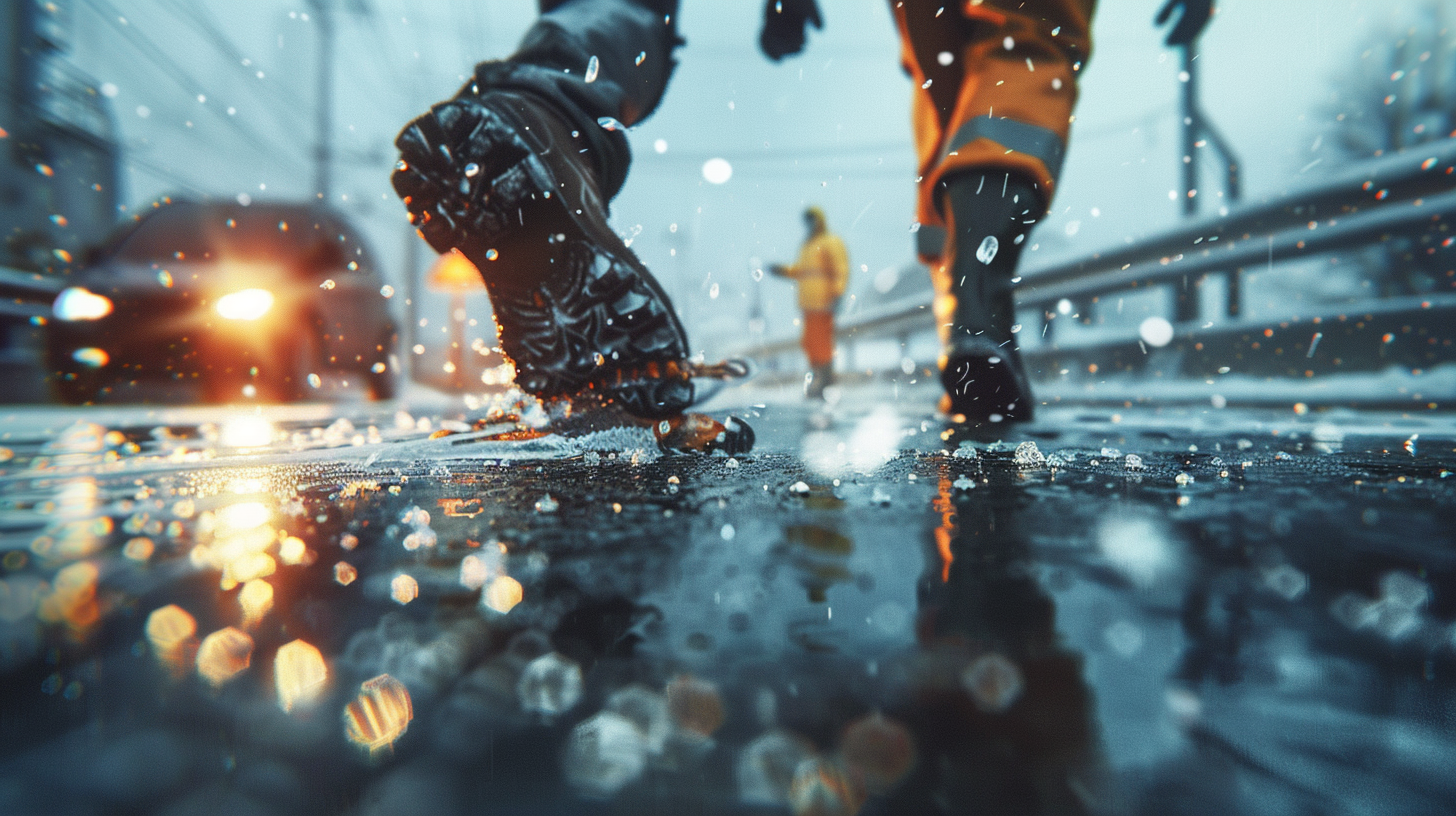 2026 산업안전 (빙판길, 낙상사고, 예방대책)