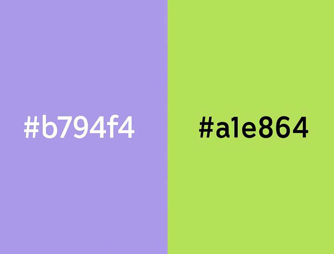 컬러 조합 배색 추천 코드 BEST12