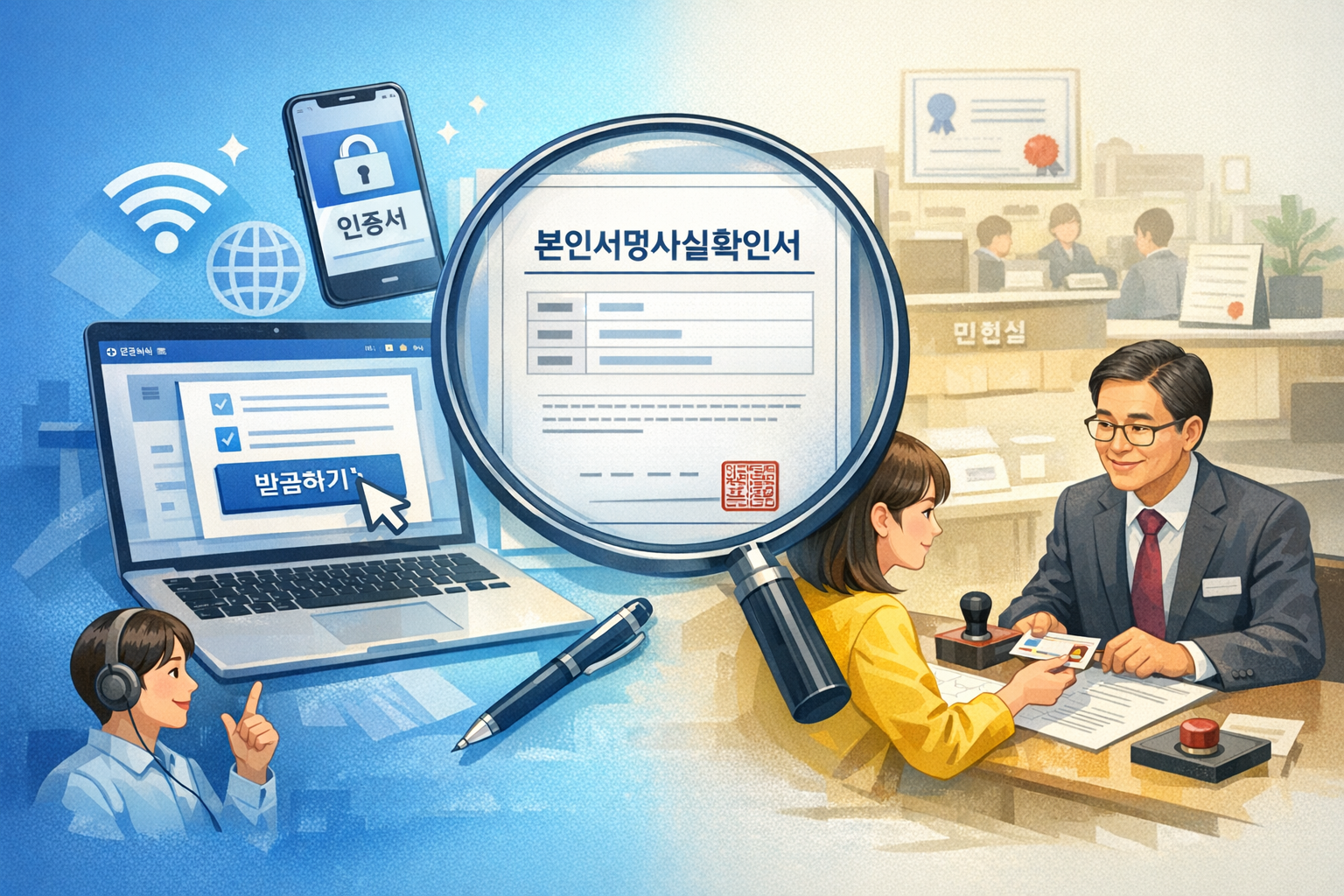 본인서명사실확인서