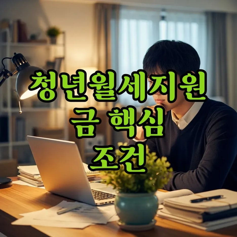 청년월세지원금 3가지 조건, 탈락 없이 지역별 혜택까지 받는 비법