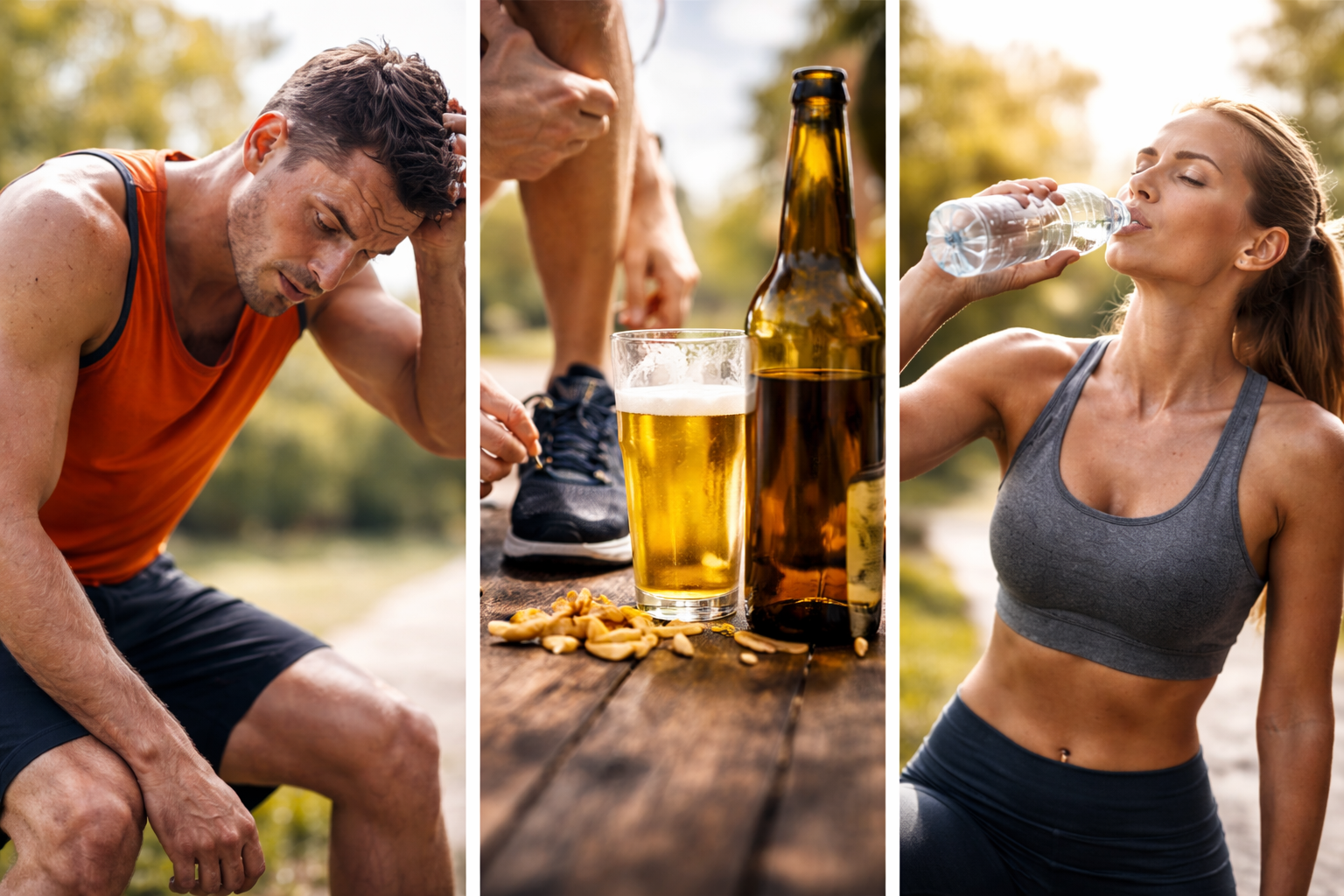 러닝과 음주의 상관관계 (탈수 증상, 운동 경기력, 회복 방해)