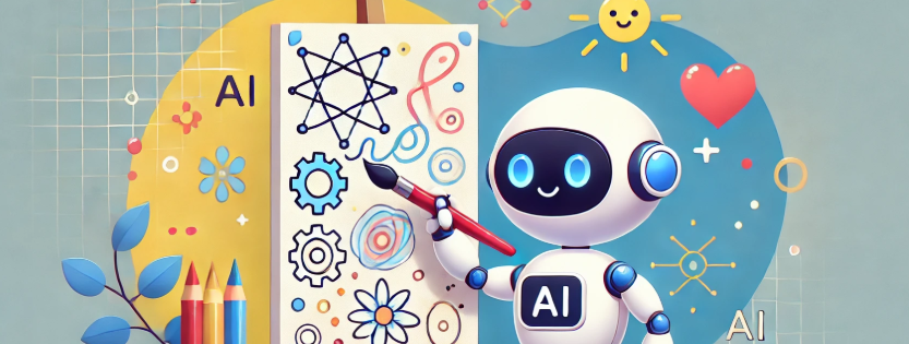 AI가 그림그리는 이미지 연출