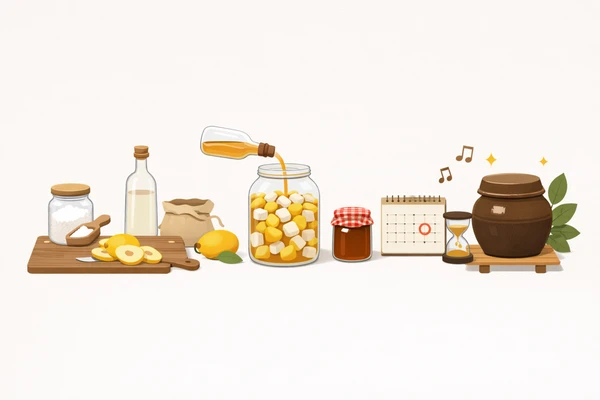 집에서 모과주 담그는 법 준비부터 숙성까지7