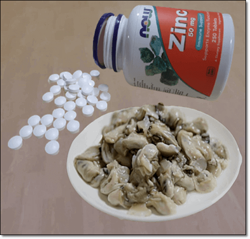 테스토스테론 생성에 도움이 되는 굴과 아연