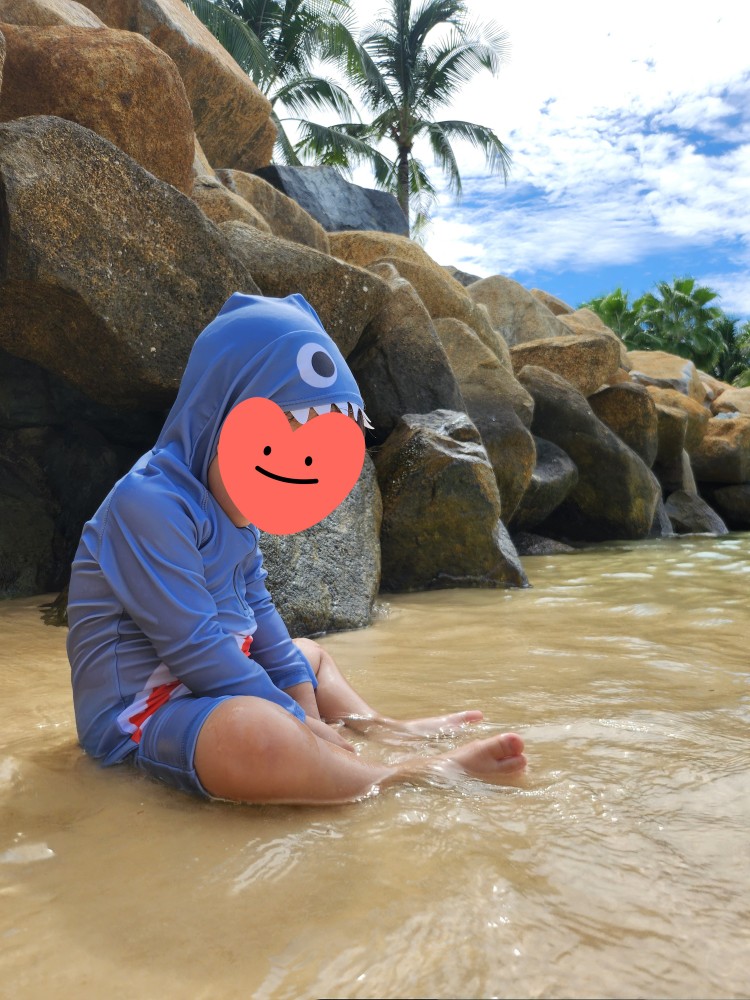 몰놀이를 하는 아이