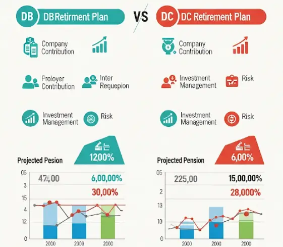 퇴직연금 DB형 DC형 차이
