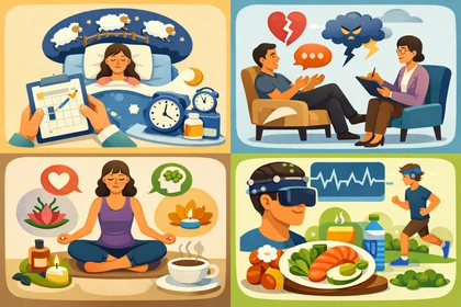 심한 불면증 원인과 수면 주기 변화 설명8