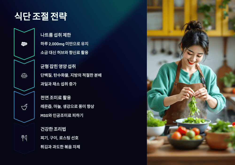 식단 조절 전략