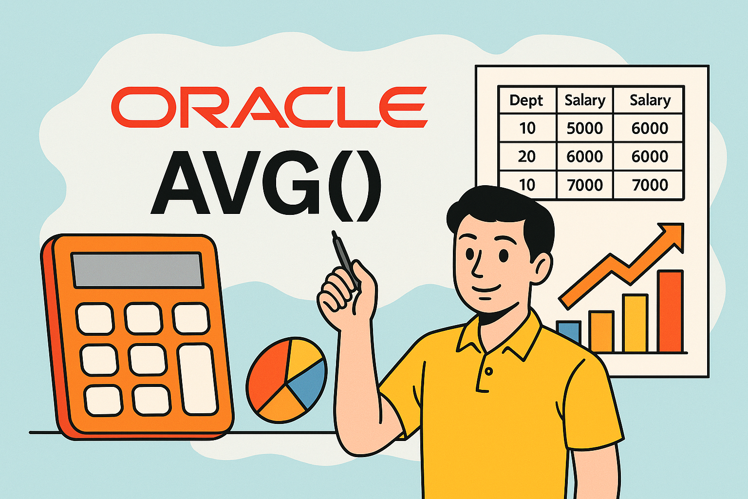 오라클 AVG() 함수 완벽 정리: 평균 계산의 모든 것