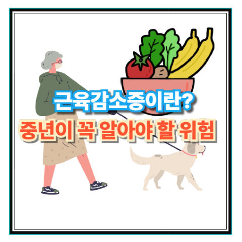 근육감소증이란? 중년이 꼭 알아야 할 위험