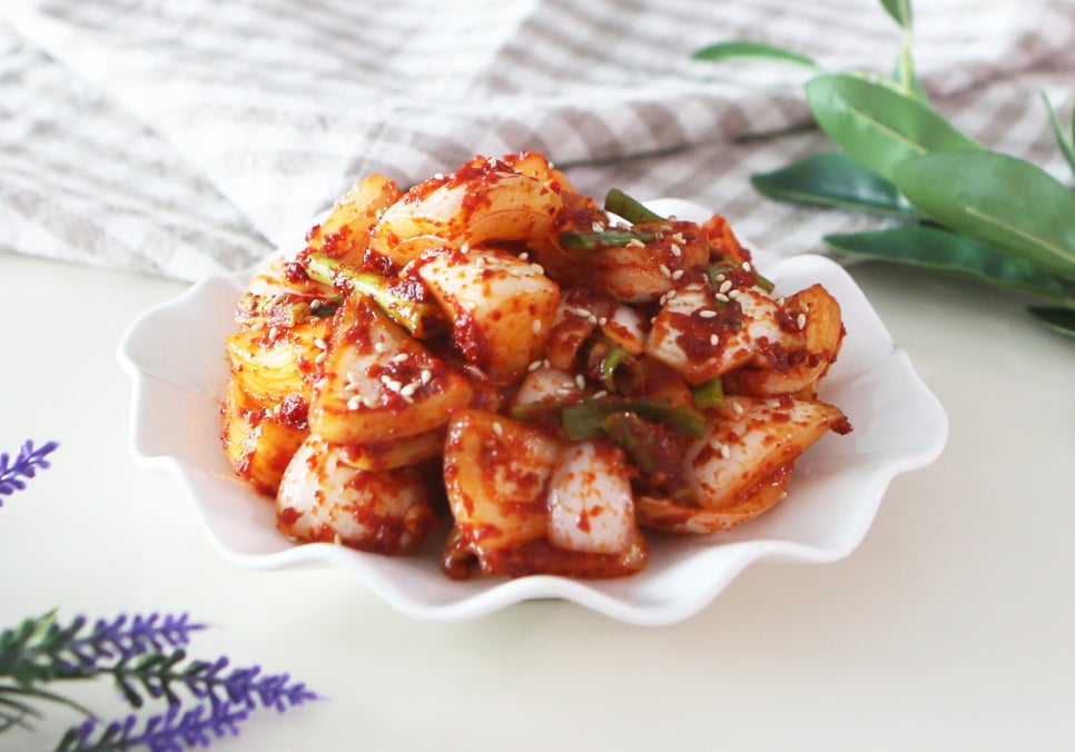 양파김치 양파무침