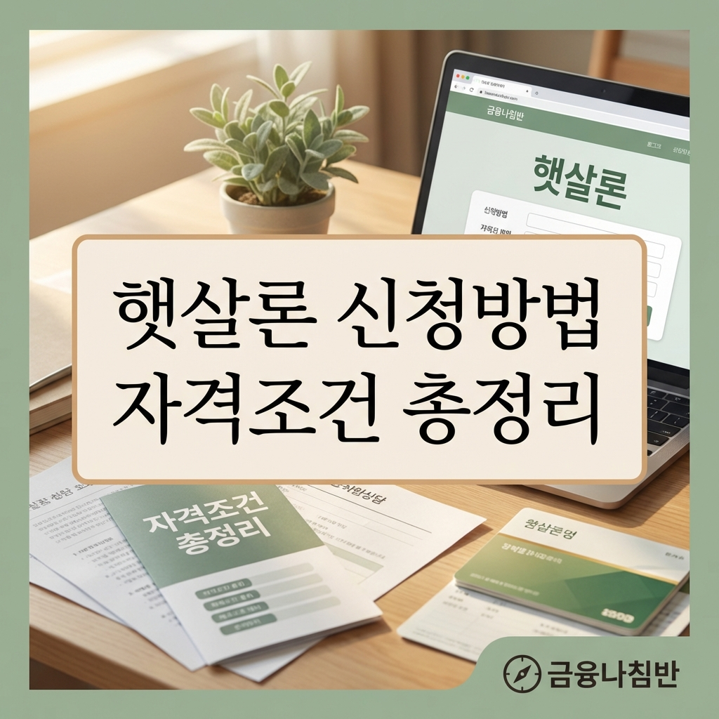 햇살론 신청방법 01