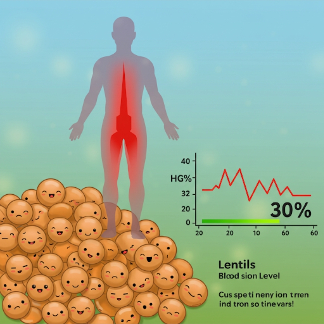 렌틸콩이 혈당을 30% 낮춘다? 과학적으로 밝혀진 효과!