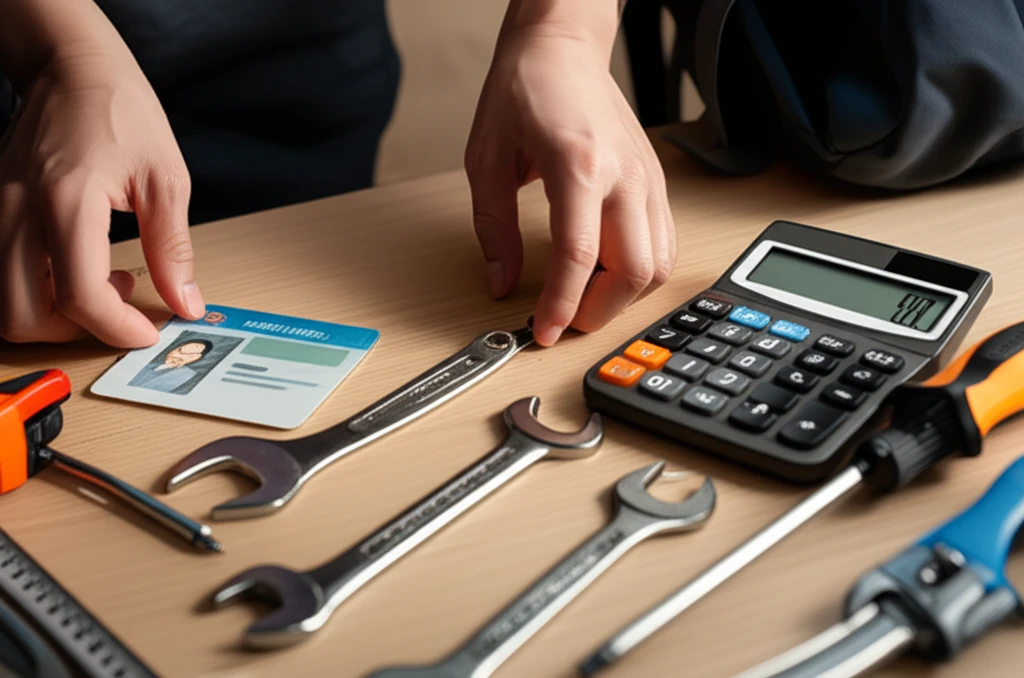 기능장 실기 시험 장소 확인 및 지참..