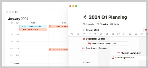 업무와 개인 일정 노션에 통합
