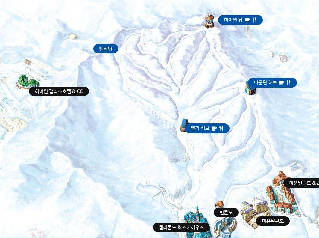 정선-하이원리조트-스키장