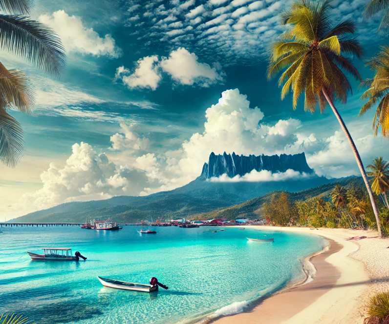 신혼부부를 위한 로맨틱 코타키나발루 풀빌라, 선셋, 스파