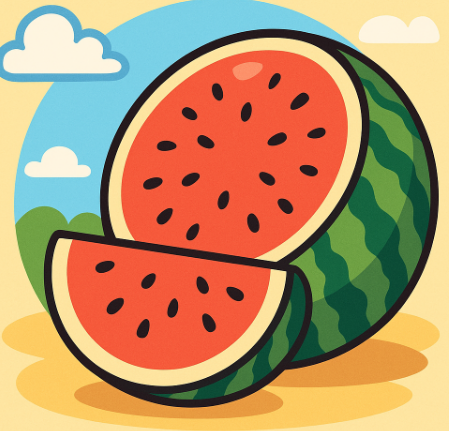 수박 반통 칼로리