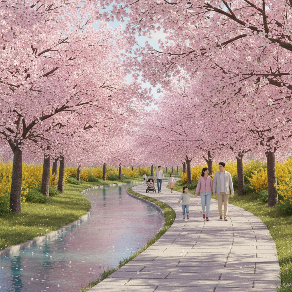 용인 수지구 벚꽃 산책로 베스트 3곳..