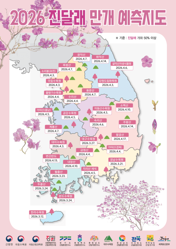 꽃 개화시기
