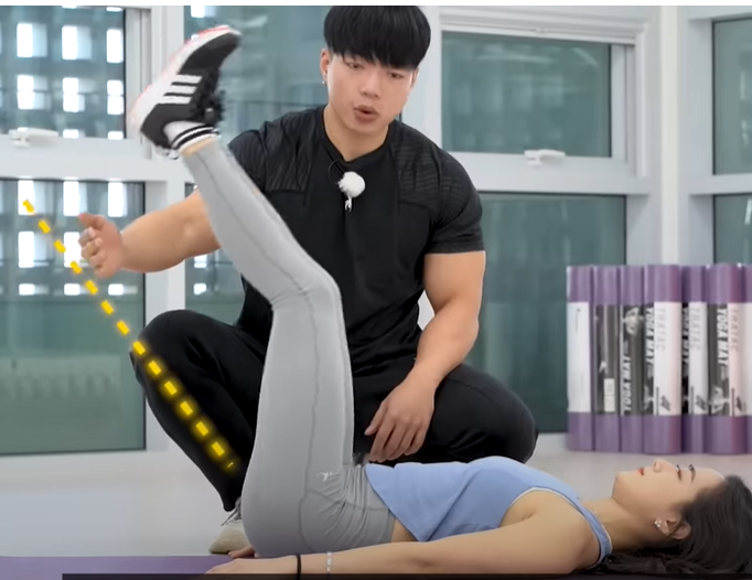 누워서 하는 운동 3가지