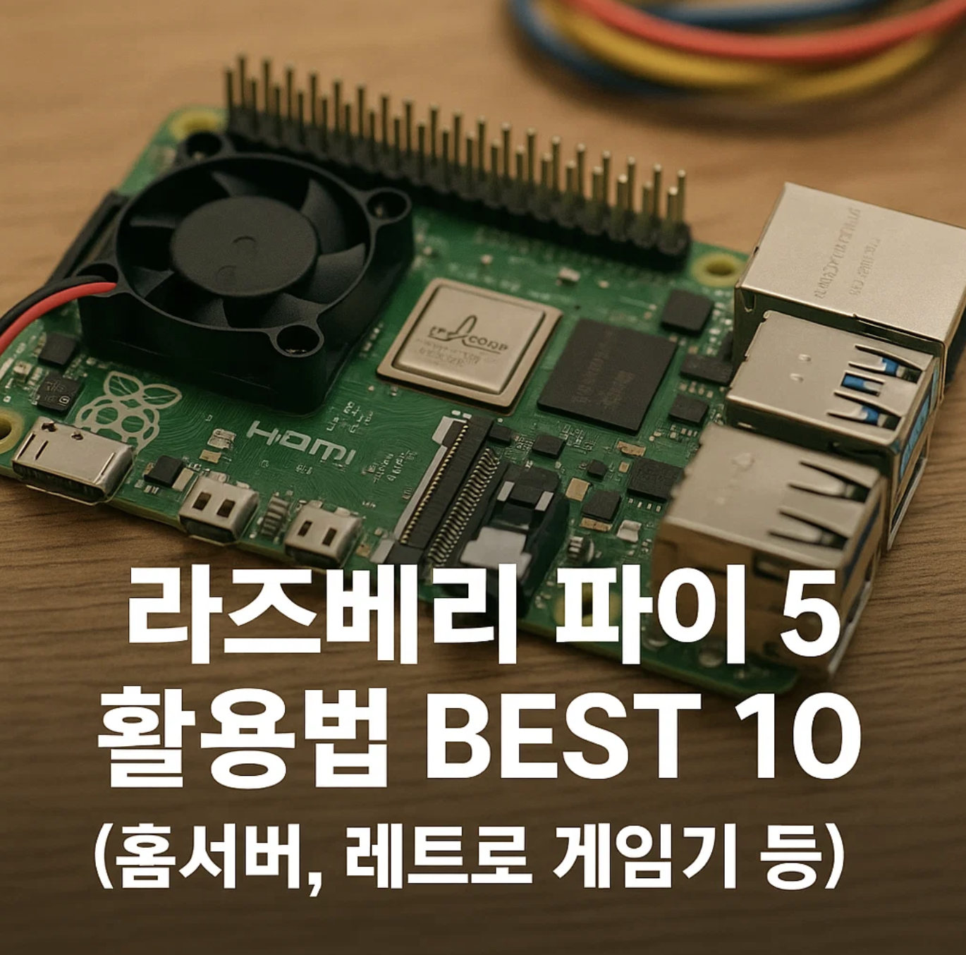 라즈베리 파이 5 활용법 BEST 10 (홈서버, 레트로 게임기 등)