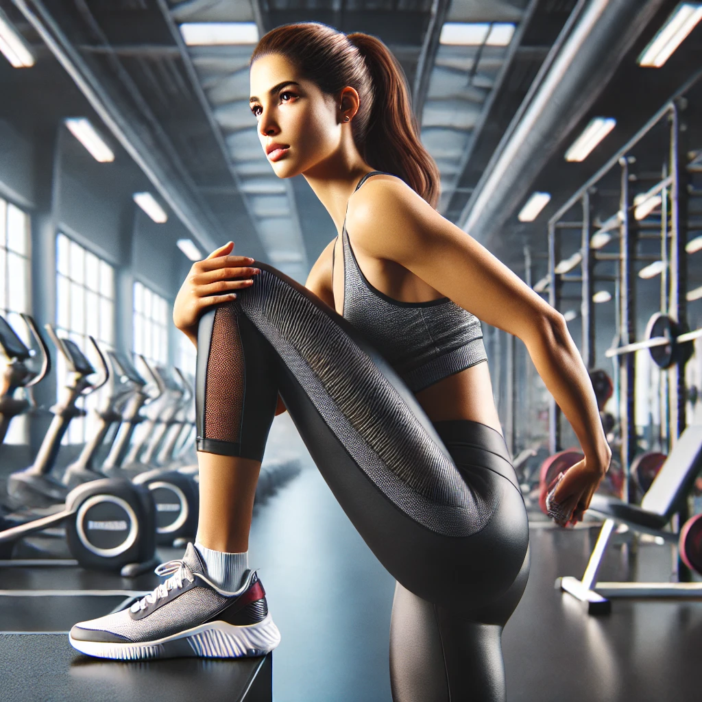 스트레칭-하고있는-여자