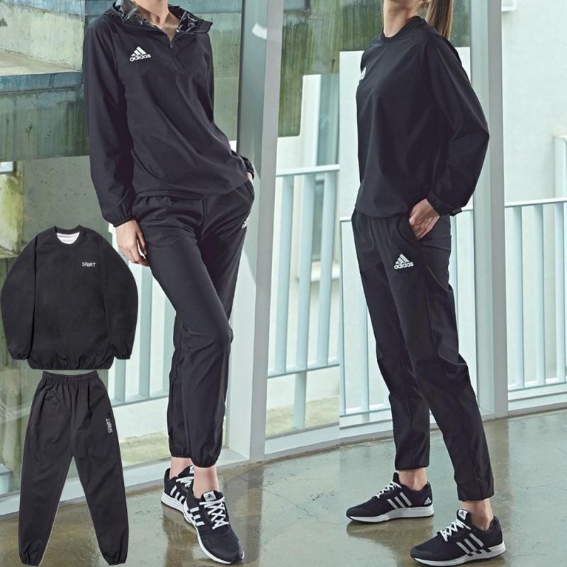 아디다스 스파트 여자땀복 여성 트레이닝 세트 운동복 헬스복