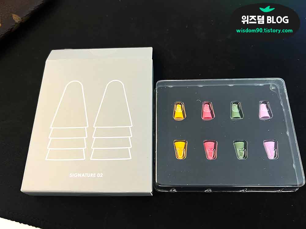 애플펜슬 펜촉커버 아이너프 시그니처02 사진