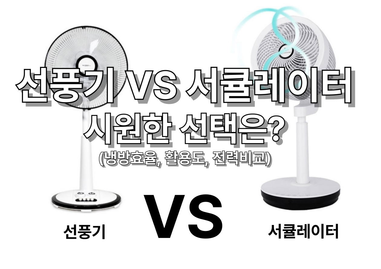 선풍기, 서큘레이터 이미지