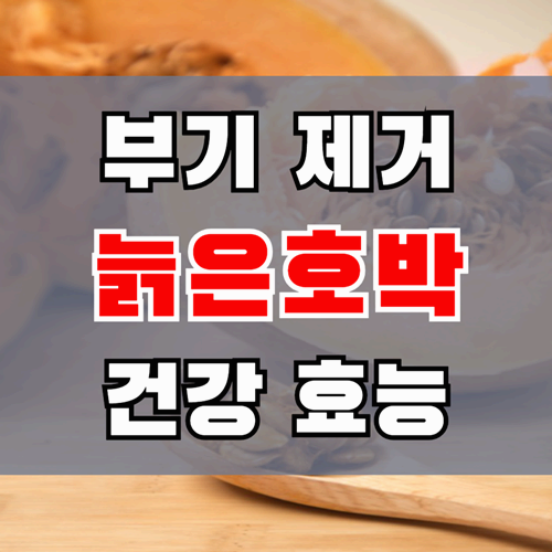 늙은호박 효능과 생 즙 가루 종류별 먹는법