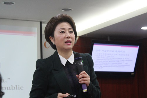 정옥임 100분 토론