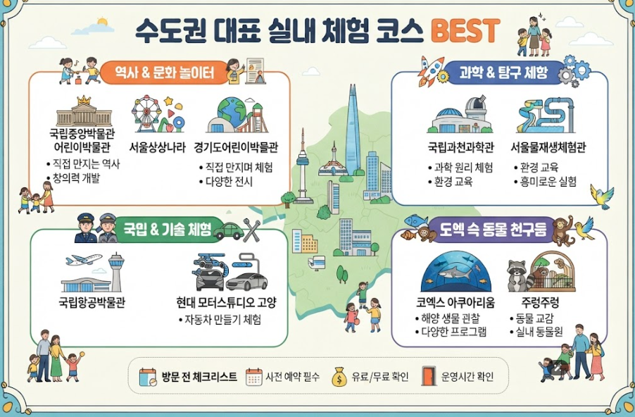 유아 실내 가볼만한곳