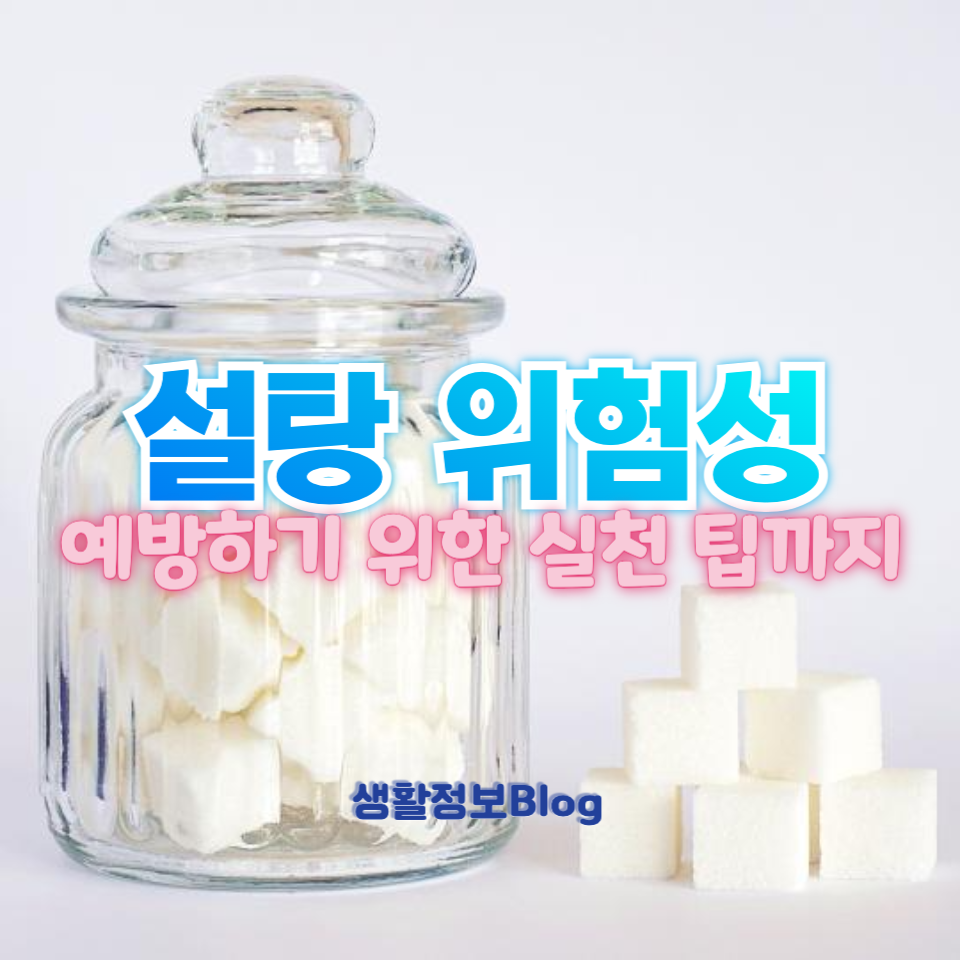 설탕 위험성