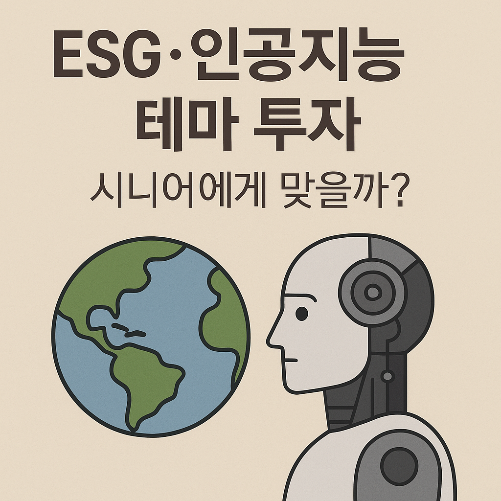 ESG&middot;인공지능 테마 투자, 시니어에게 맞을까?