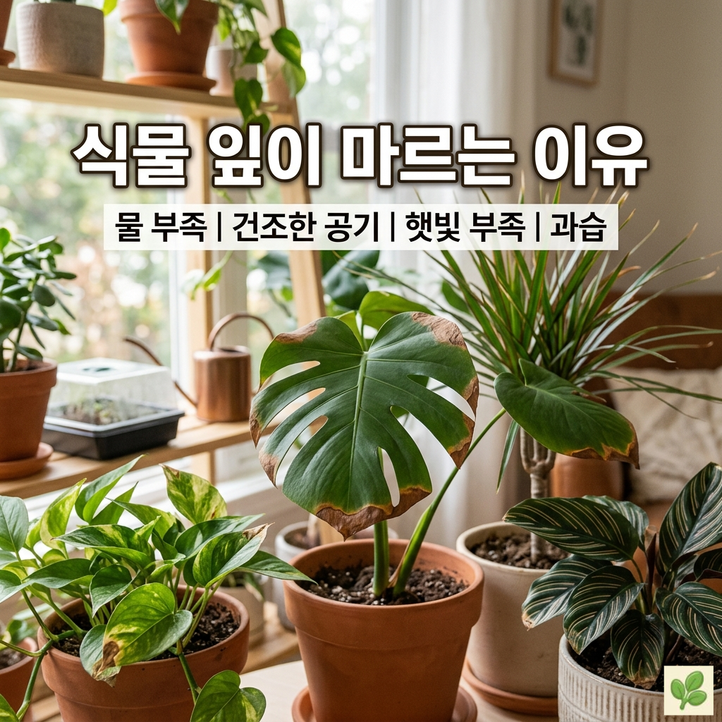 식물 잎이 마르는 이유