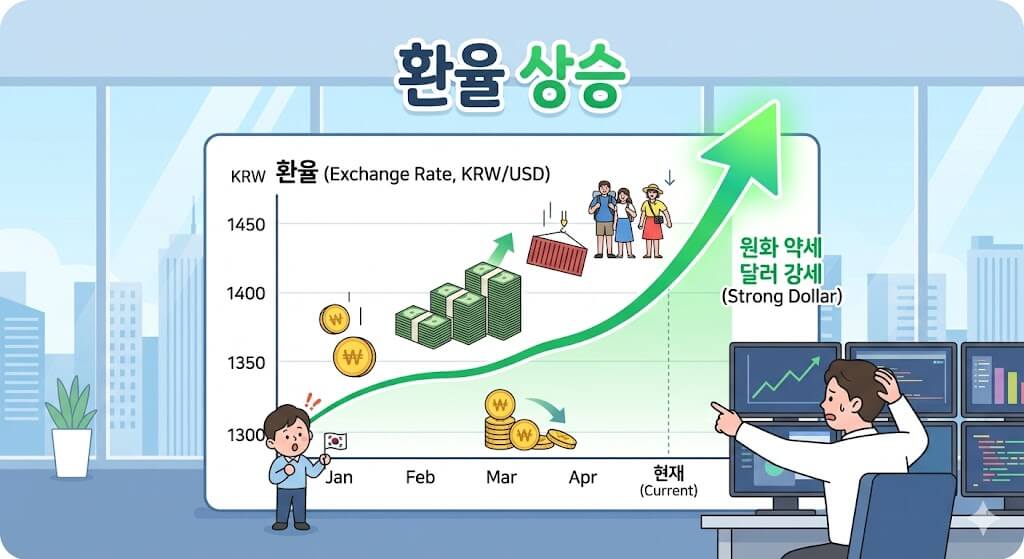 환율의 상승