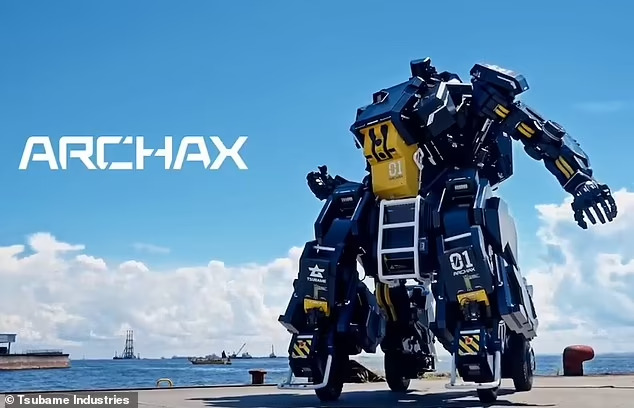 순식간에&nbsp;자동차로&nbsp;변신하는 로봇 VIDEO: The real-life Transformer! Watch as a 3.5-ton robot transforms into a car within seconds
